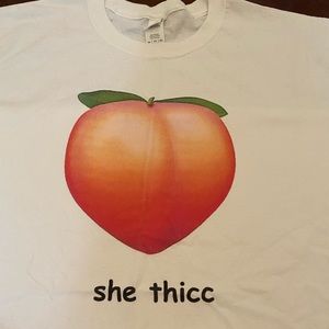 3XL t-shirt with a peach